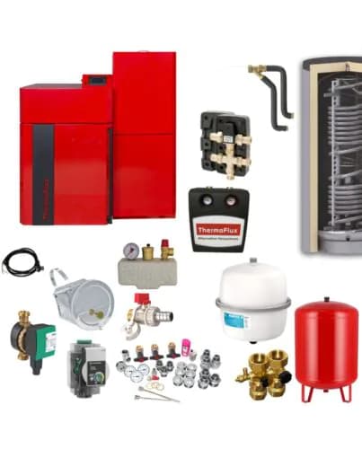 Thermoflux pelletkessel | pellflux lambda 18 | 18 kw | komplettset 5