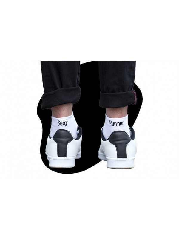 Chaussettes blanches Femme "Sexy Runner"