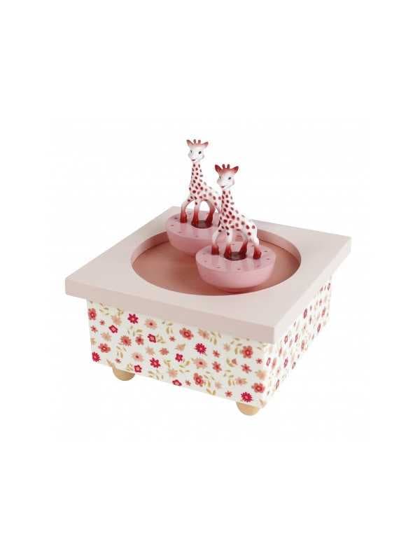 Boîte à musique rose - Sophie La Girafe