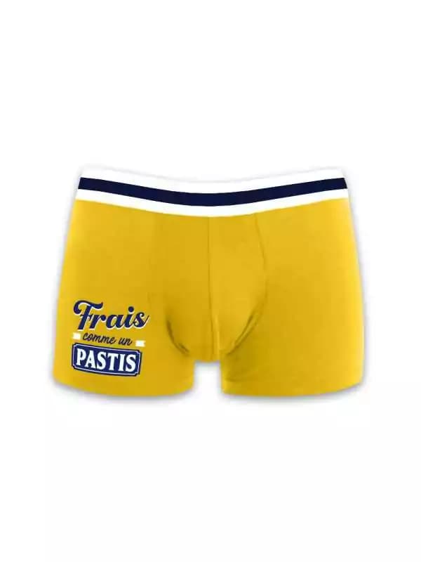 Boxer/ Caleçon homme - "Frais comme un Pastis" M