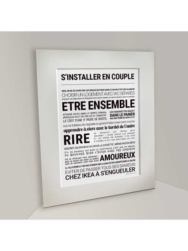 Affiche - S'installer en couple