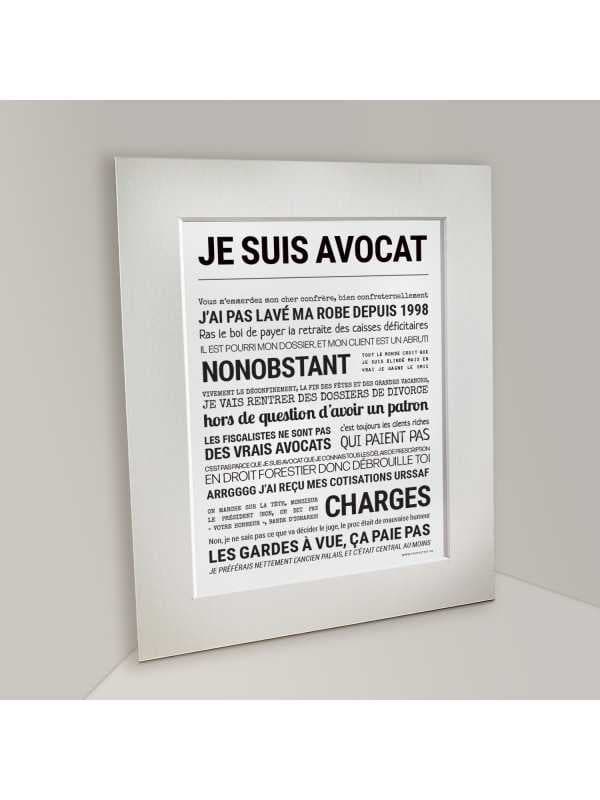 Affiche - Je suis avocat