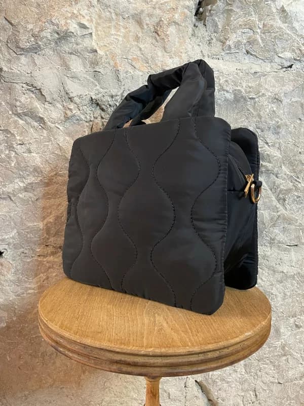 Sac noir matelassé - Chloé