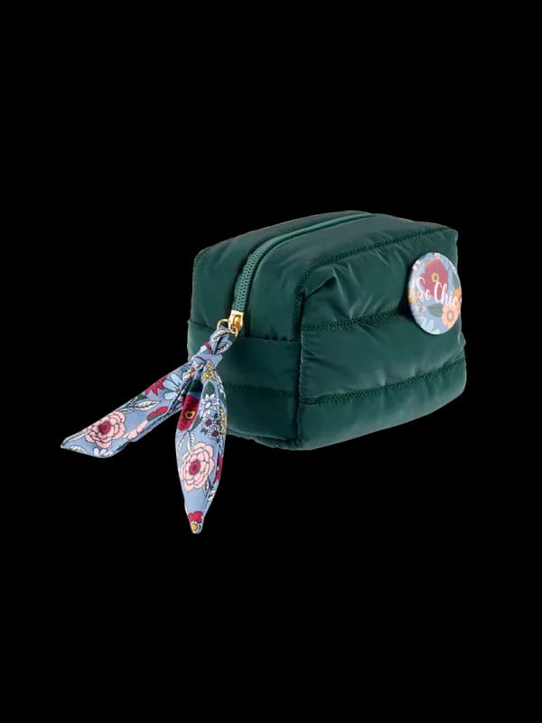 Trousse à maquillage verte so Chic - "Cotie"