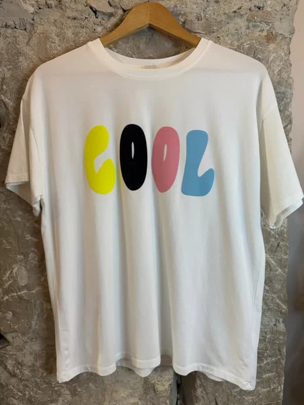 T-shirt COOL blanc - Raoul Taille unique