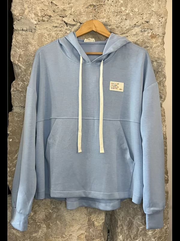 Sweat à capuche bleu - Season M