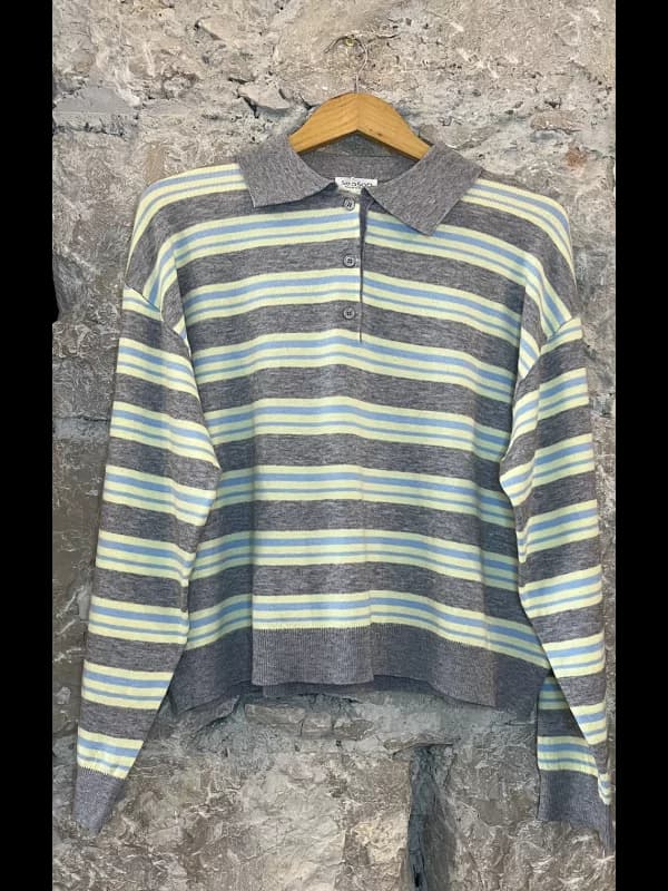 Pull polo gris - Spring S/M