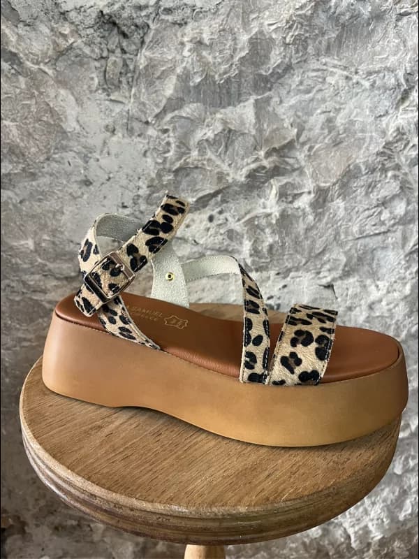 Sandales à talons compensés - Britney 36