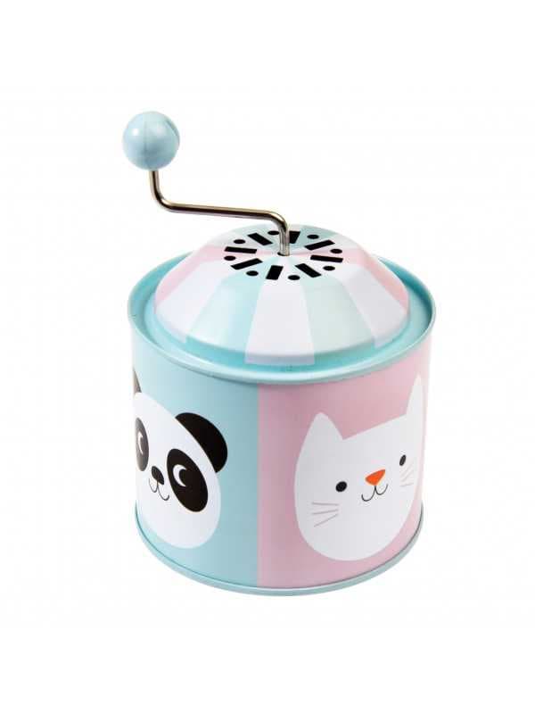 Boite à musique enfant manivelle