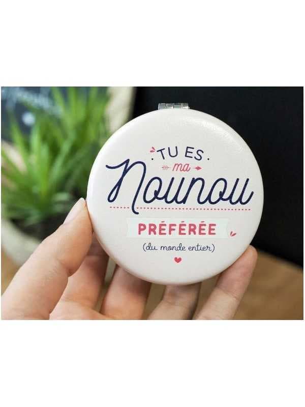 Miroir de poche "Nounou"