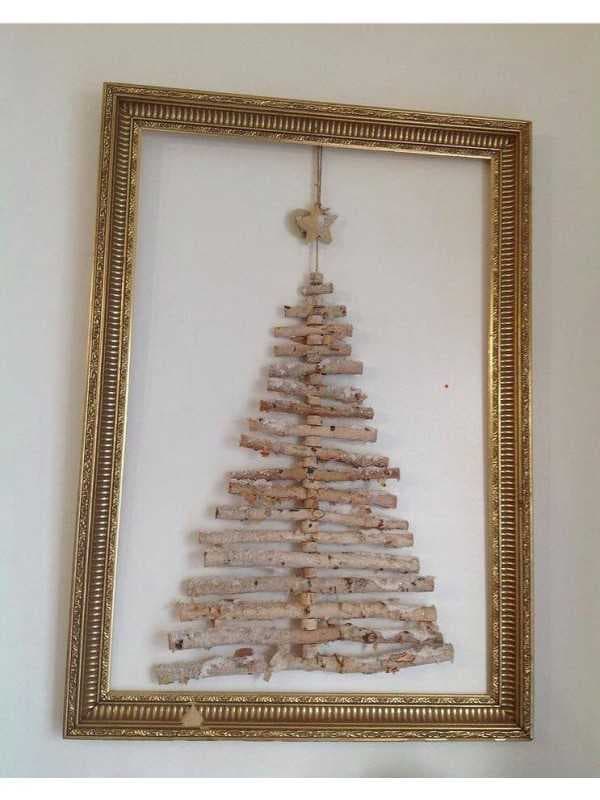 Sapin en bois à Suspendre