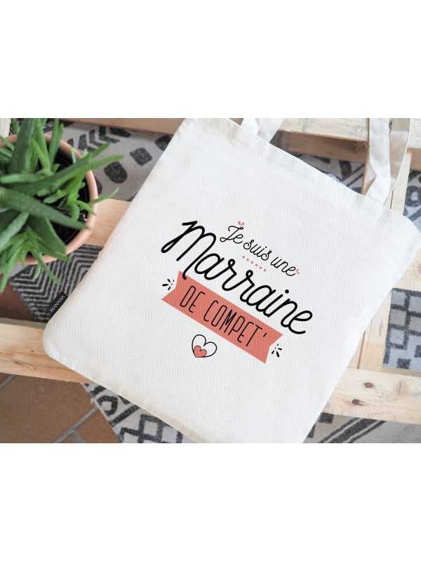 Totebag Marraine de compet'
