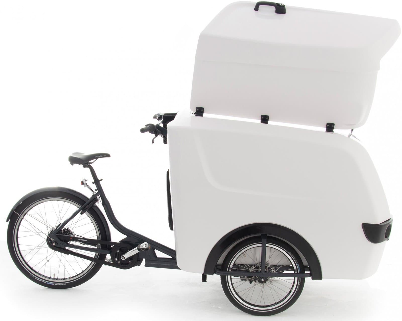 Babboe Pro Trike XL HD weiss 26 Zoll - 50 cm - 26 Zoll