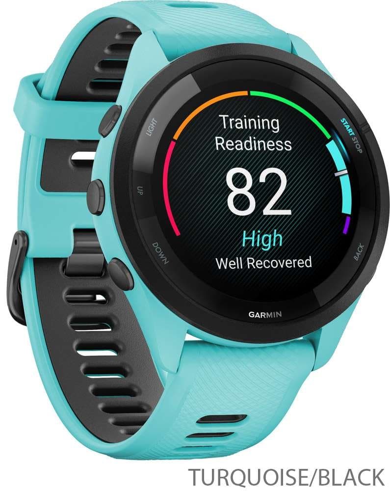 Garmin Forerunner 265 46mm - GPS - türkisblau/schwarz