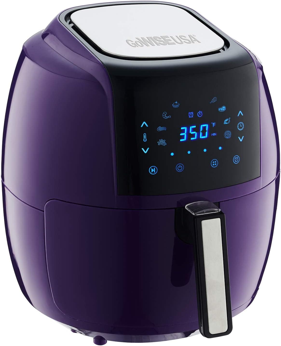 Friteuse à air 5,8 litres 8-en-1 – ultra-compacte & précise 1700 W, écran tactile - 5.8-QT - Prune