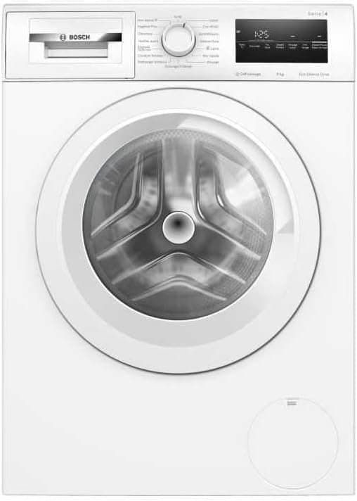 Lave-linge 8 kg frontal – Ultra-Silencieux, 1400 tr/min, SpeedPerfect, Classe A - 7 kg - Nouveau - 1200 trs/min