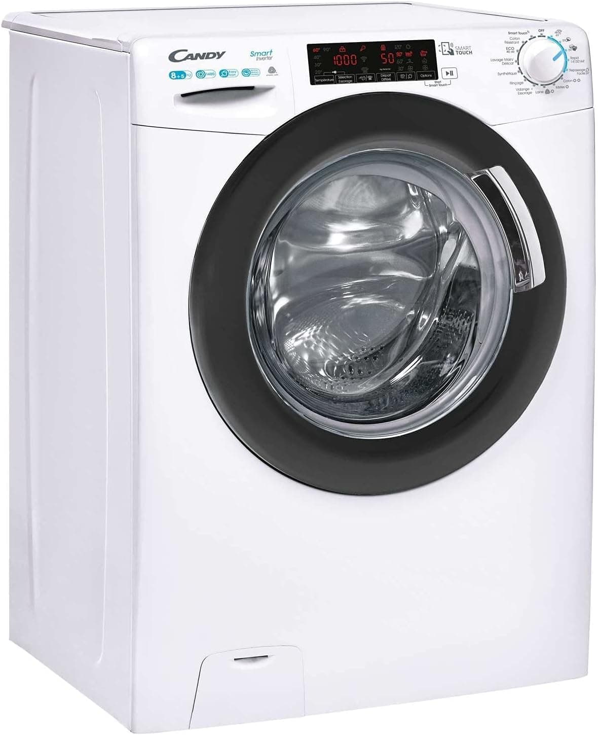Lave-linge séchant Candy 8 kg / 5 kg SmartTouch