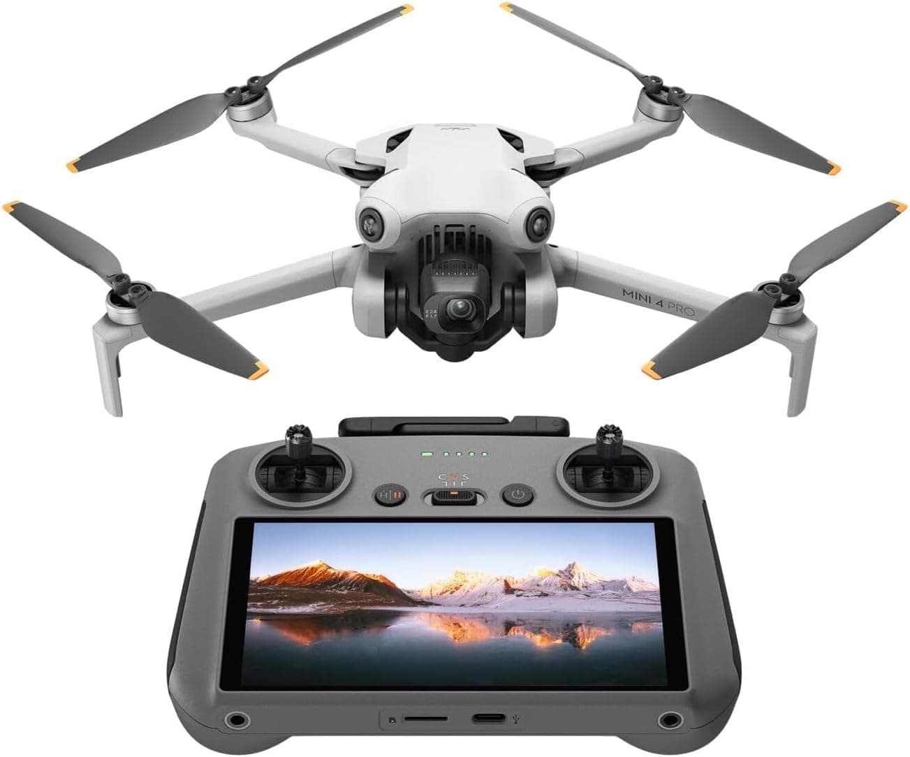 Mini drone caméra 4K HDR pliable 48 MP avec radiocommande écran 5,5" - Unique - DJI Mini 4 Pro RC 2