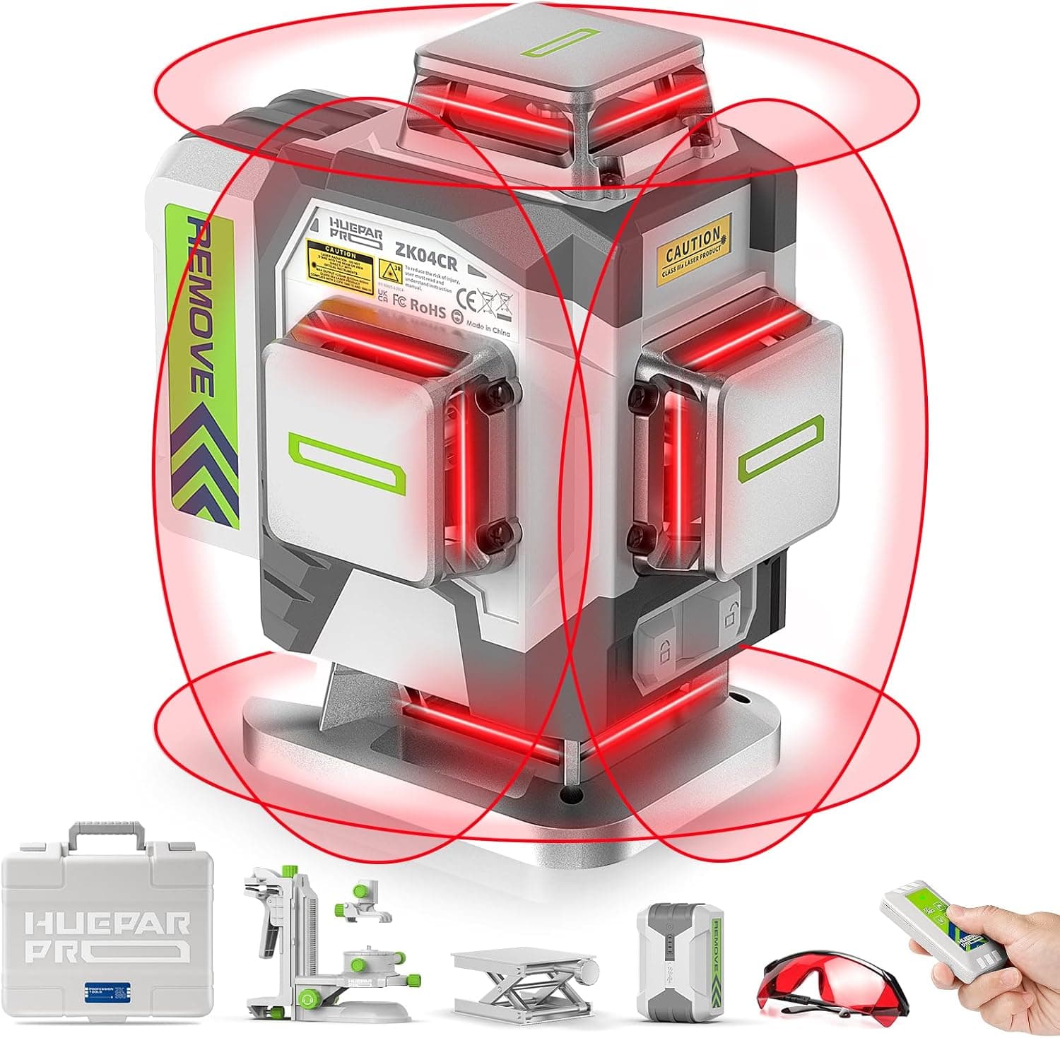 Niveau laser 4D 360° - ZK04CG