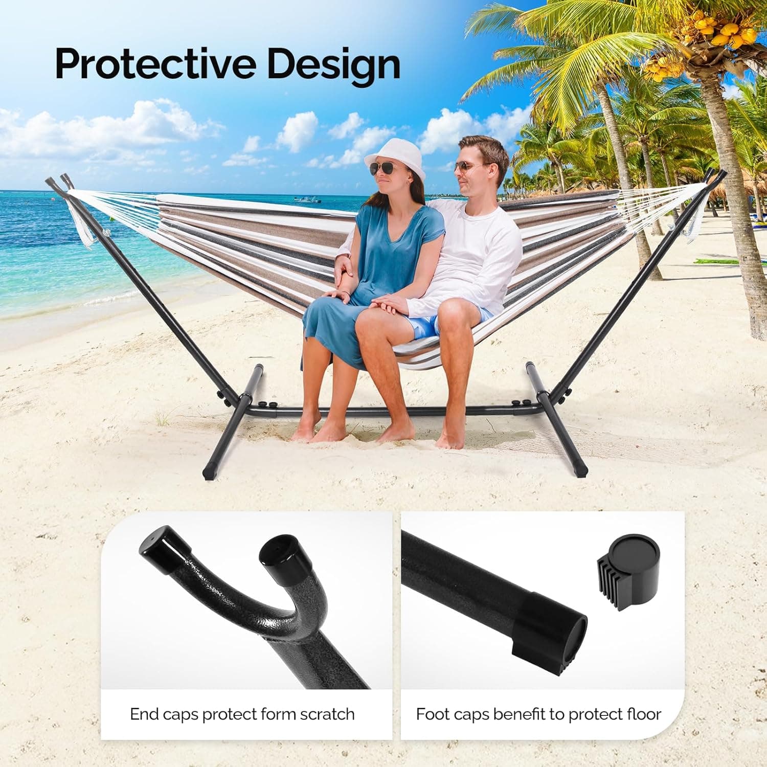 Support de hamac universel 204 kg réglable