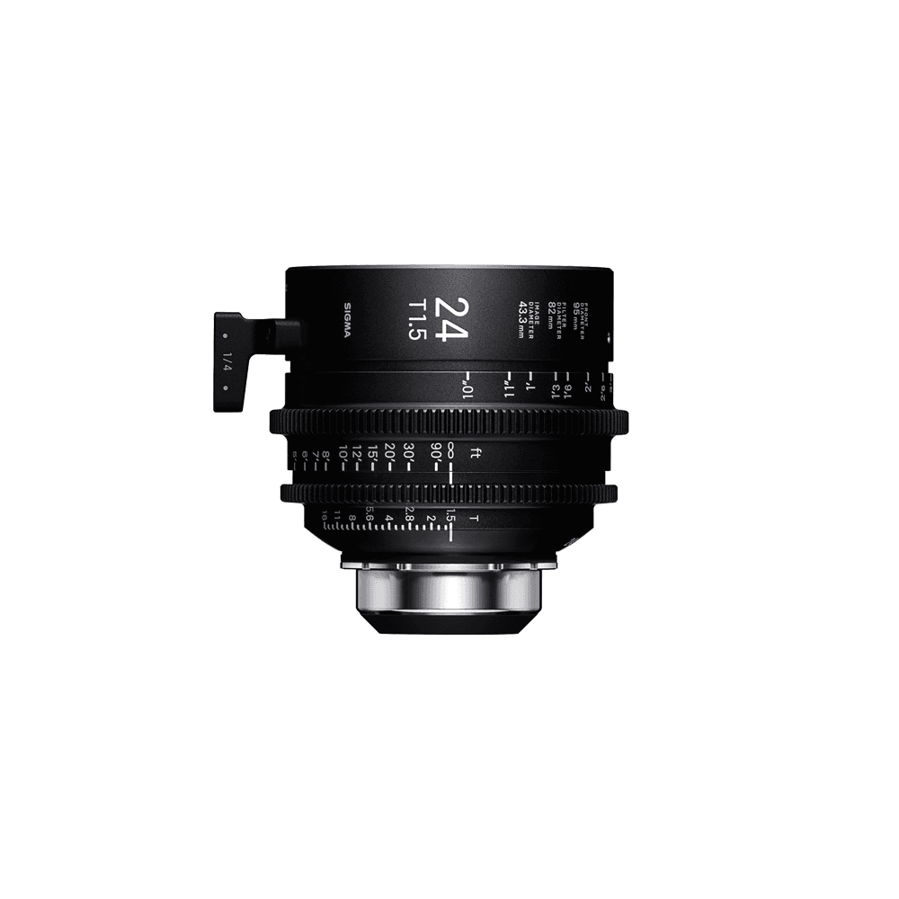 SIGMA CINE 24/T1.5 FF F/VE METRIC pro Sony E