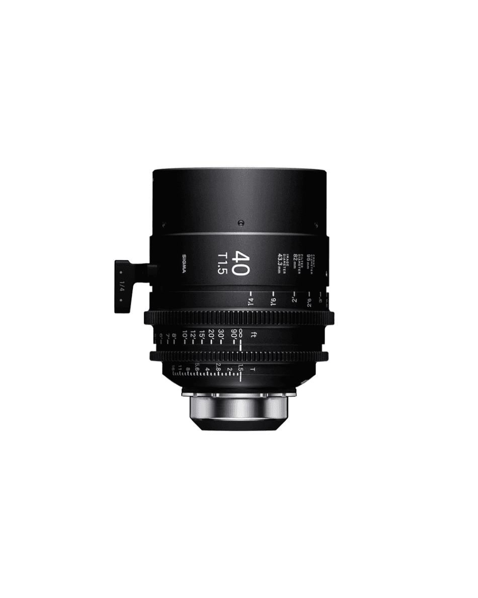 SIGMA CINE 40/T1.5 FF F/AP2 METRIC iTechnology pro Arri PL