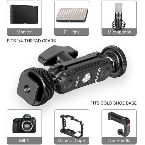Ulanzi R098 Magic Arm with Cold Shoe Male Thread