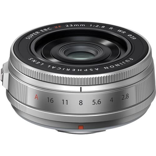 FUJIFILM XF23mmF2,8 R WR silver