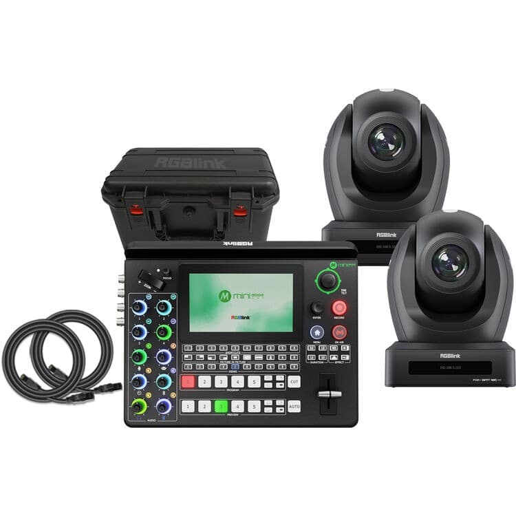 RGBlink mini-edge SDI with 2 vue 4K 20X PTZ bundle