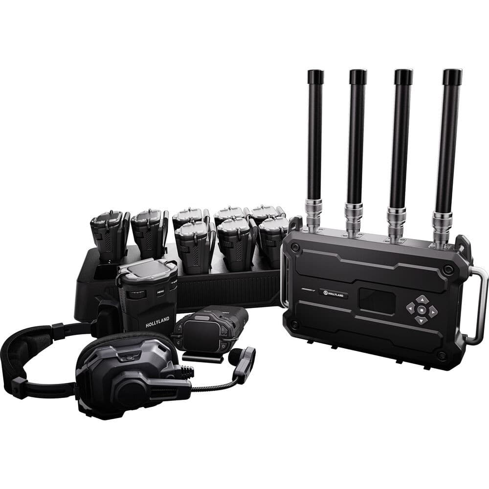 Hollyland Solidcom H1-10S 10-Person Noise Cancelling Intercom system