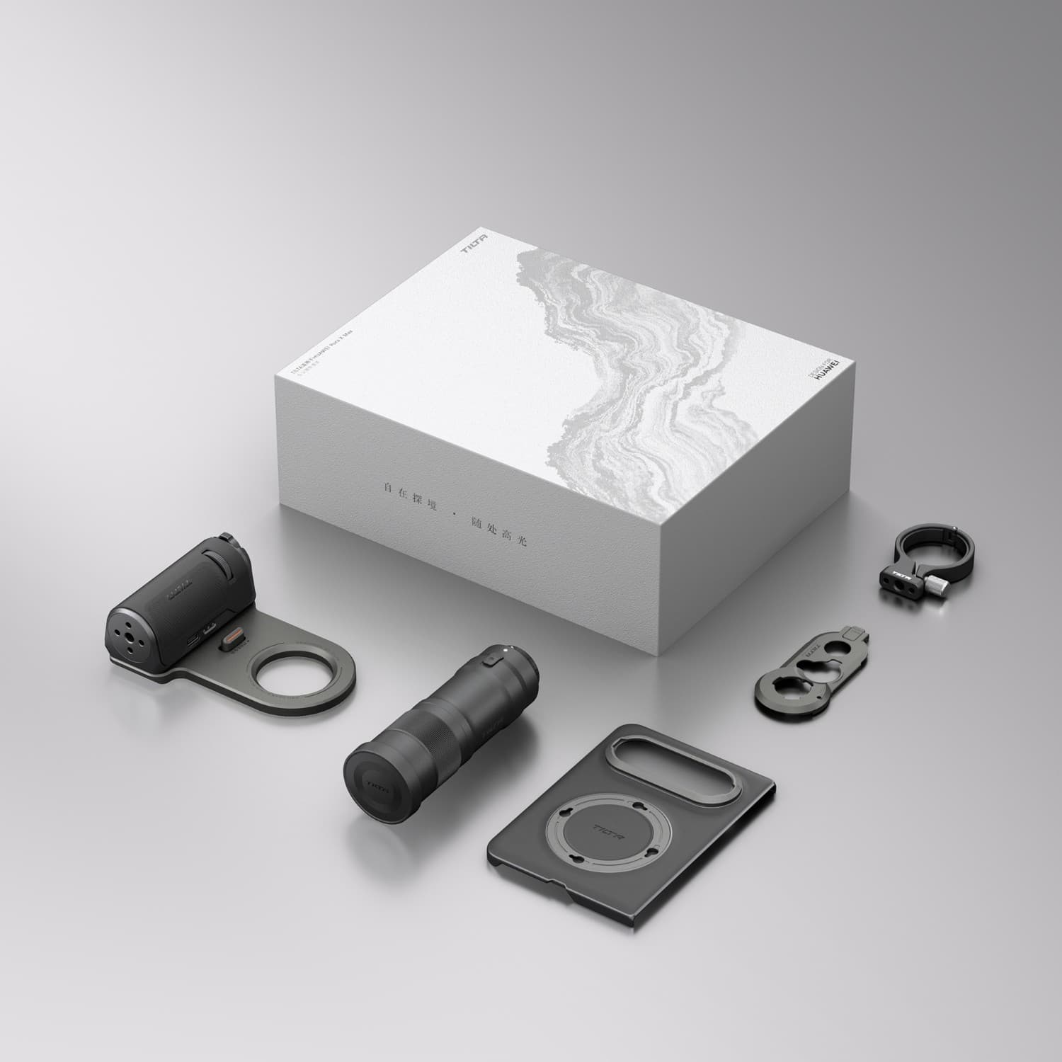 Tilta Lite HUAWEI Pura X Max Telephoto Handheld Kit - Black (with Internal Batteries)