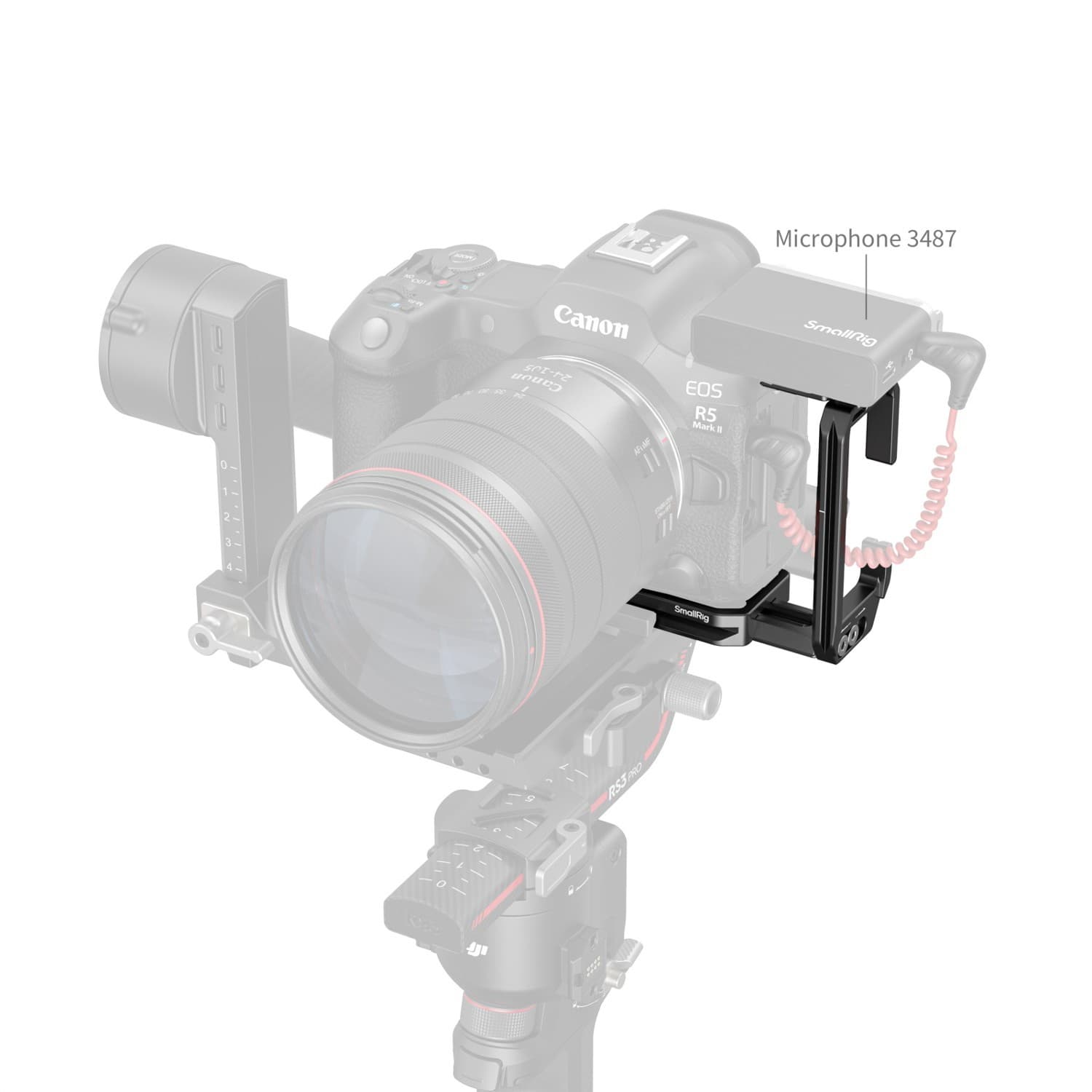 SmallRig L-Shaped Mount Plate for Canon EOS R5 Mark II 4983B