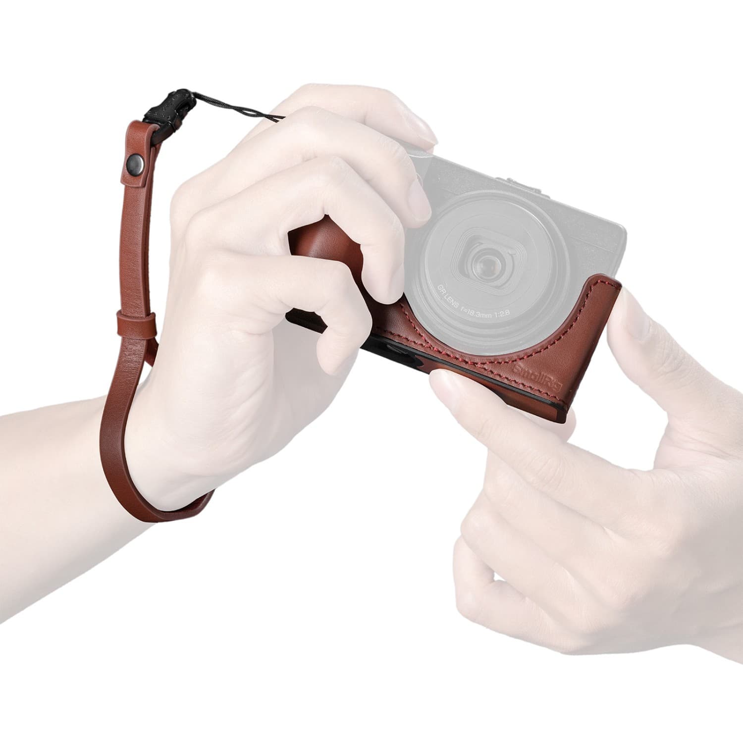 SmallRig Leather Case Kit for RICOH GR IV / GR III / GR IIIx / GR III HDF / GR IIIx HDF (Red) 5678