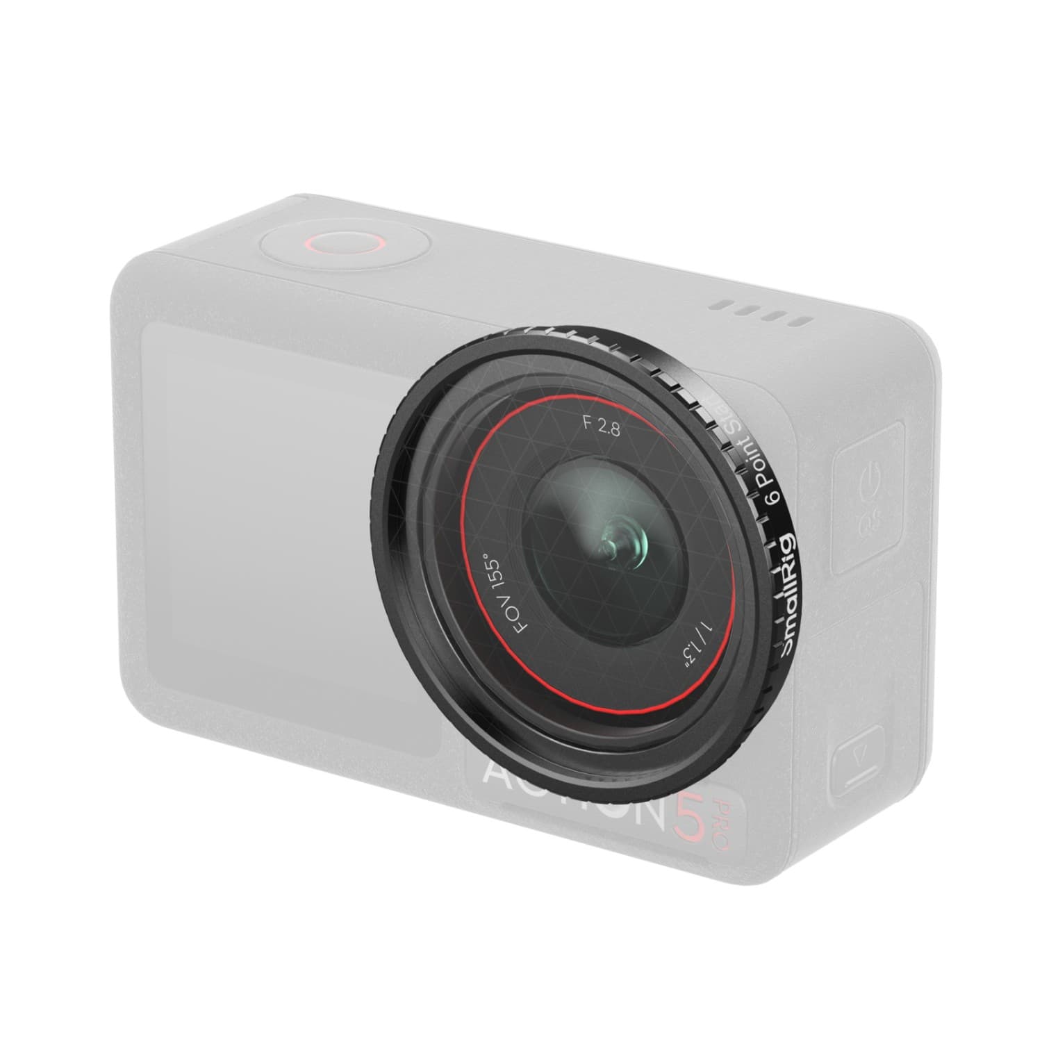 SmallRig Attachable Star Cross Filter (6 Points) for DJI Osmo Action 5 Pro / 4 5839