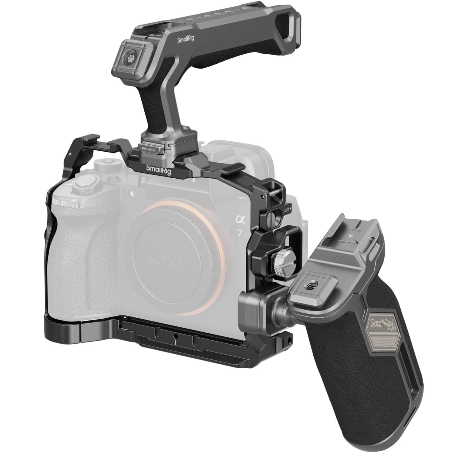 SmallRig Advanced "HawkLock" Cage Kit for Sony Alpha 7 V / 7R V / 7 IV 6028
