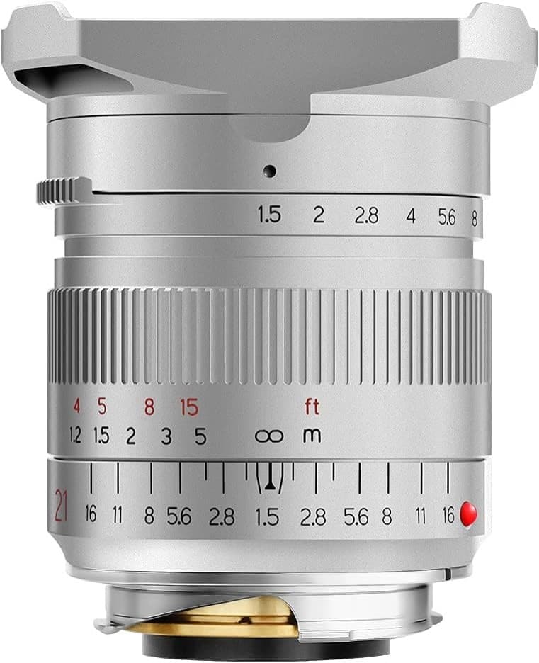 TTArtisan 21mm F1.5 Leica M mount Silver