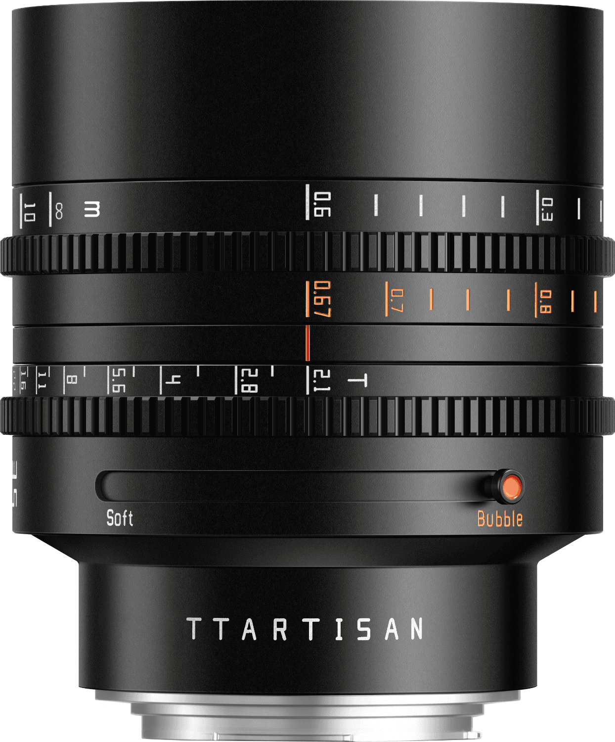 TTArtisan Cine 85mm T2.1 Canon RF mount Black