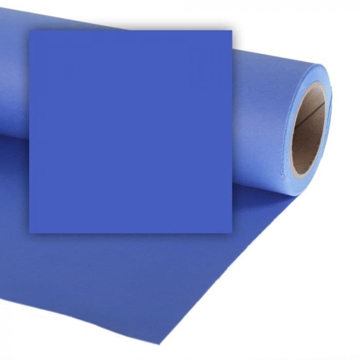 Manfrotto Colorama Paper Background 2.72 x 11m Chromablue