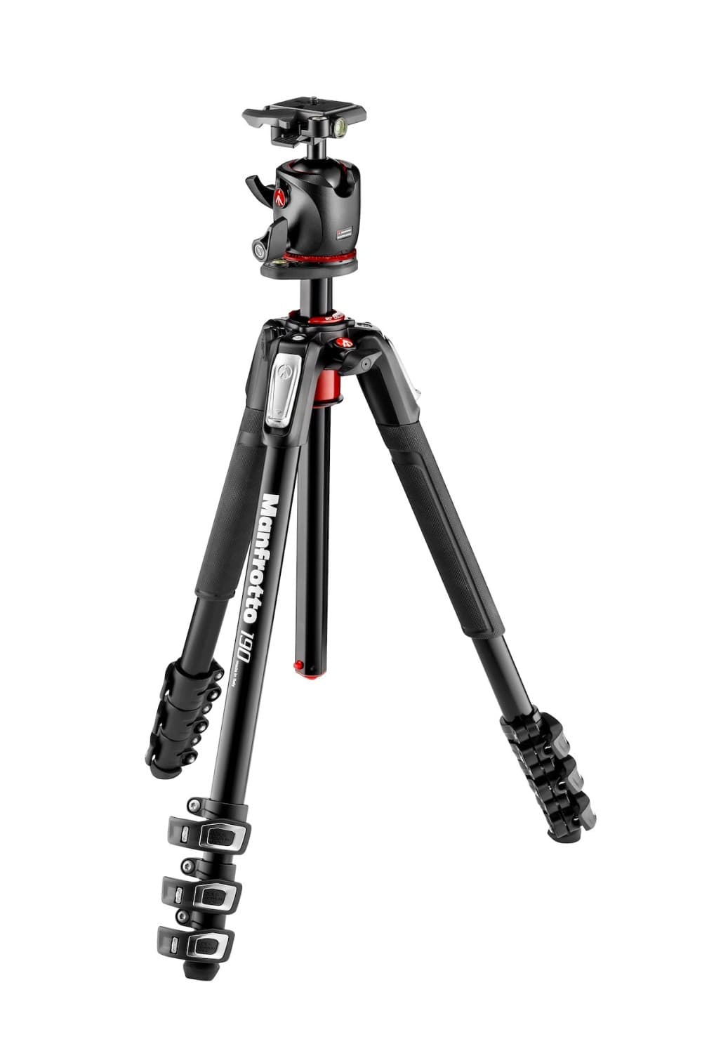 Manfrotto MK190XPRO4-BHQ2 – trípode 190 de 4 secciones con rótula XPRO