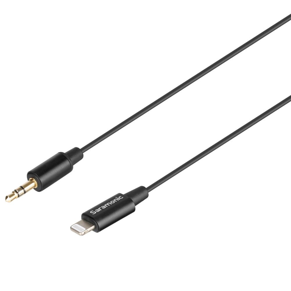 Saramonic 3.5mm TRS Male to Lightning Microphone & Audio Input Audio Adapter for iPhones & iPads