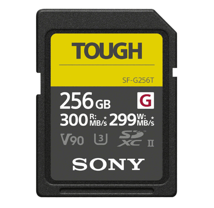Sony TOUGH PRO G series,CL10 UHS-II R300/W299