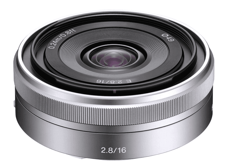 Sony E 16mm F2.8 Ultra-thin W.angle Lens