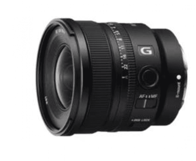 Sony FE 16mm F1.8 G lens