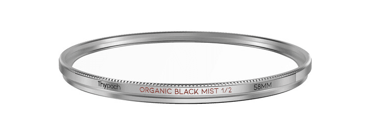 DZO Thypoch Organic Black Mist Filter (58mm, Grade 1/2, Silver)
