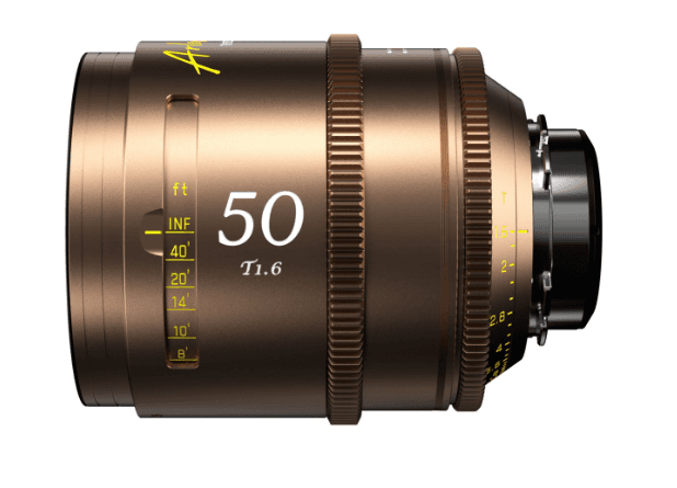 DZOFILM Arles Lustre 50mm(PL_Gold_Carton_1pcs_Metric)