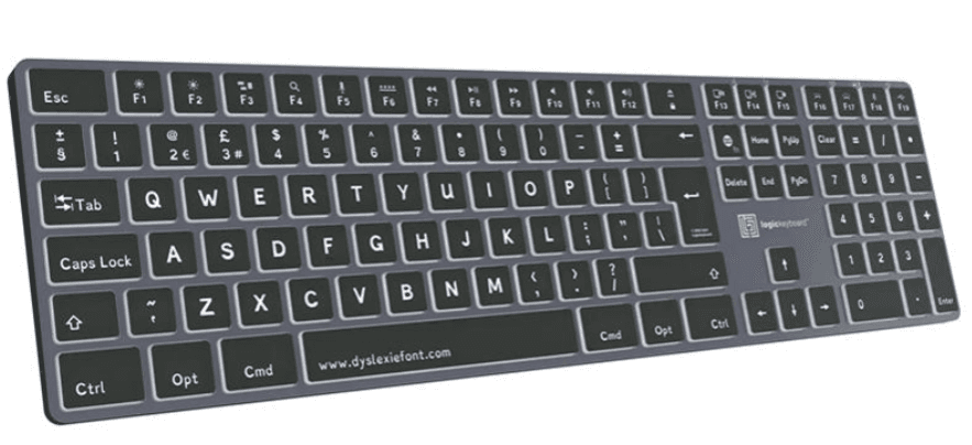 LogicKeyboard Dyslexie keyboard TITAN MAC UK