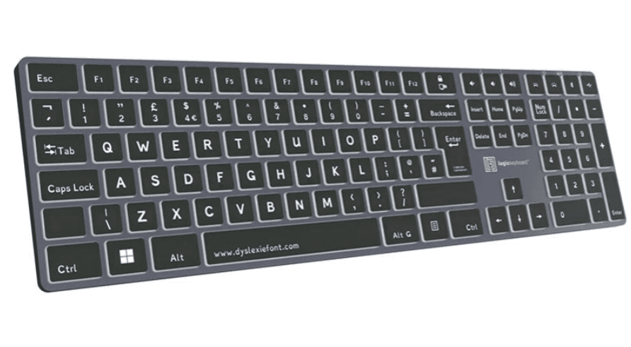 LogicKeyboard Dyslexie keyboard TITAN PC UK