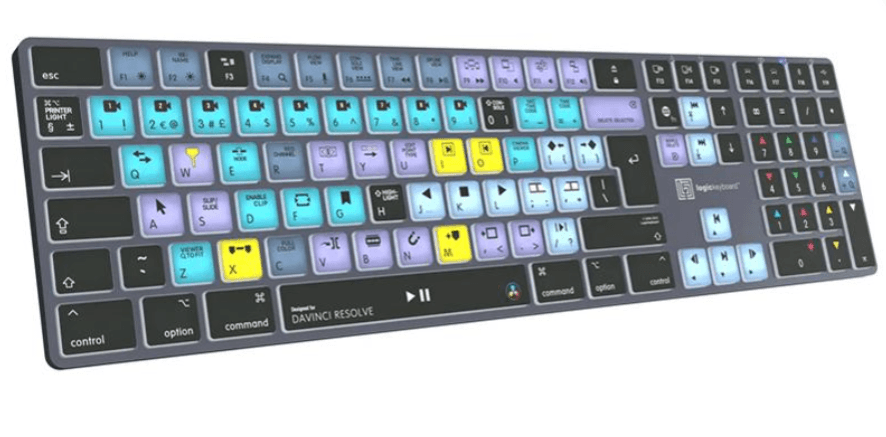 LogicKeyboard Davinci Resolve Classic TITAN MAC UK
