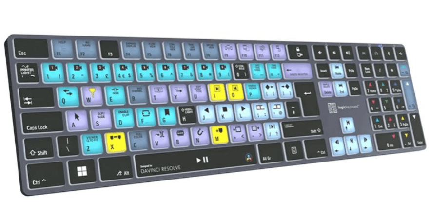 LogicKeyboard Davinci Resolve Classic TITAN PC UK
