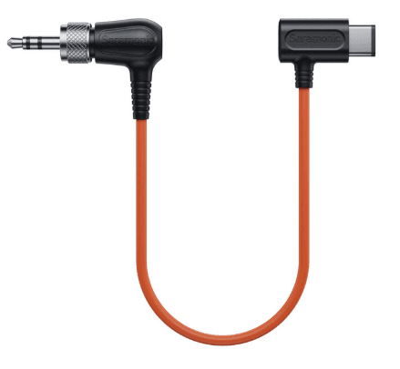 Saramonic SR-TRS-C10 Locking 3.5mm TRS to Sony Multi-Port Timecode Cable